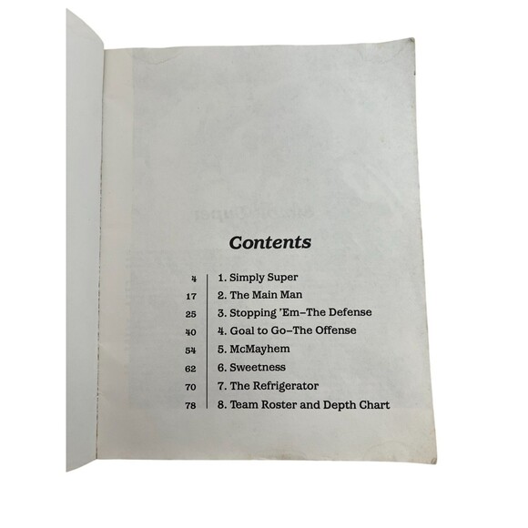 Super Season: The Year to Remember 1985-86 Chicago Bears Don Pierson John Daniel - Picture 6 of 13